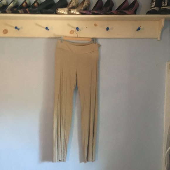 Wide leg linen pinstripe pants - Picture 1 of 3